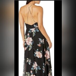 soprano halter dress Soprano Black Halter Dress with Scallop Edge, Size S